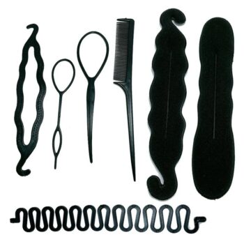 Magic Donut Bun Maker Set - Multi-style Hair Styling Accessories for Women 1 1905 44402c