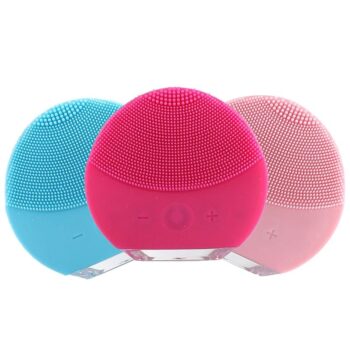 Waterproof Electric Silicone Facial Cleanser & Massager 1 217 723341