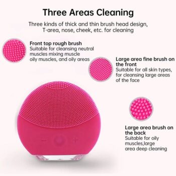Waterproof Electric Silicone Facial Cleanser & Massager 6 217 ad27f4