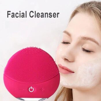 Waterproof Electric Silicone Facial Cleanser & Massager 4 217 c36a5c