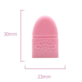 10PC Nail Polish Clip Soak Off Silicone Cap 3 3375 751038